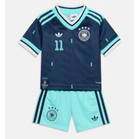 Nemecko Nick Woltemade #11 Vonkajší Detský futbalový dres MS 2026 Krátky Rukáv (+ trenírky)